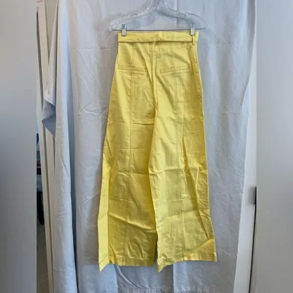 NWT East Order Goldie Pant in Lemon - Picture 3 of 3